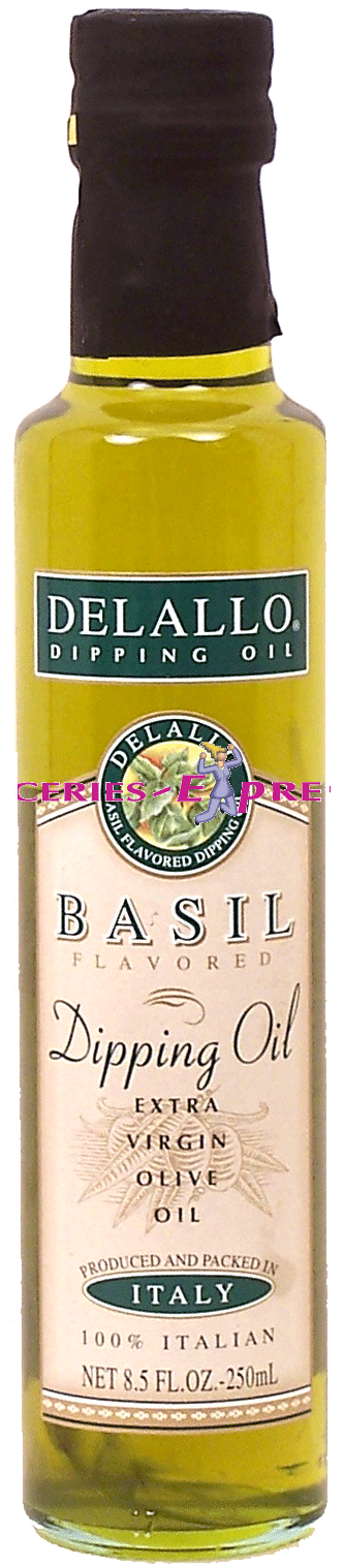 Delallo&nbsp;&nbsp;basil flavored dipping oil, extra virgin olive oil Full-Size Picture